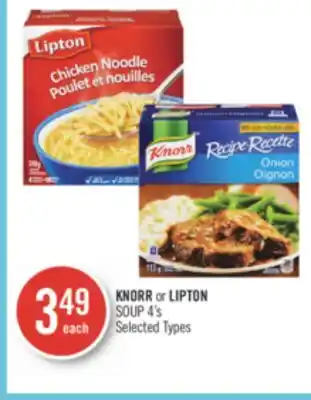 Shoppers Drug Mart Knorr or lipton soup offer