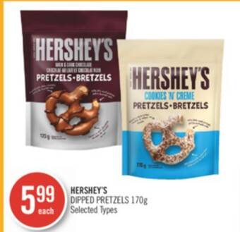 Shoppers Drug Mart Hershey's dipped pretzels offer