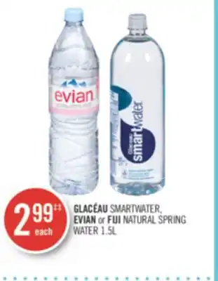 Shoppers Drug Mart Glacéau smartwater, evian or fiji natural spring water offer