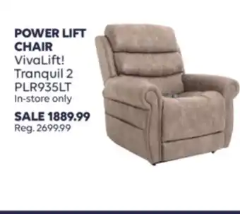 Shoppers Drug Mart Power lift chair offer