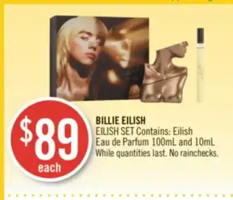 Shoppers Drug Mart Billie eilish offer