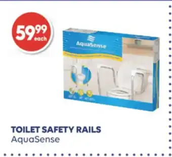 Wellwise by Shoppers Toilet safety rails aquasense offer