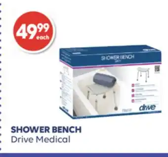 Wellwise by Shoppers Shower bench drive medical offer