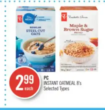Shoppers Drug Mart Pc instant oatmeal offer