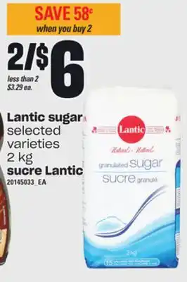 Independent City Market Lantic sugar, 2 kg offer