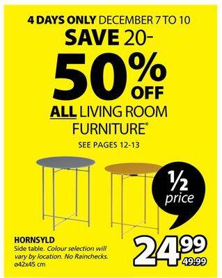 JYSK Hornsyld side table offer