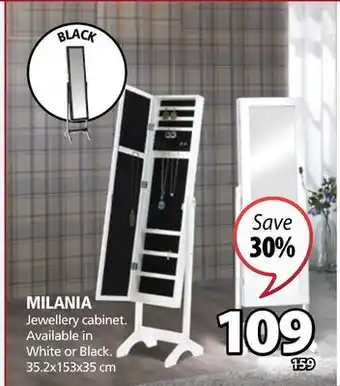 JYSK Milania jewellery cabinet offer