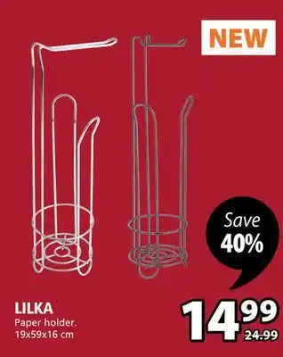 JYSK Lilka paper holder offer