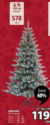 JYSK Arrojoki christmas tree offer