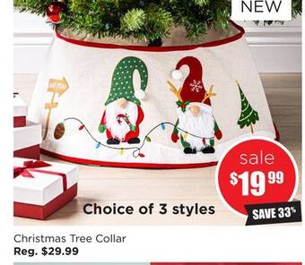 Kitchen Stuff Plus Christmas tree collar offer