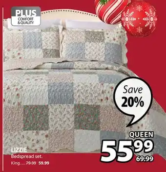 JYSK Lizzie bedspread set offer