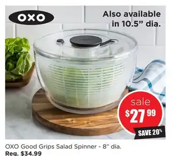 Kitchen Stuff Plus Oxo good grips salad spinner-8 dia offer