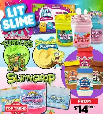 Showcase Lit slime offer