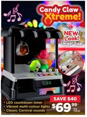 Showcase Candy claw xtreme! offer