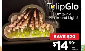 Showcase Diy 2-in-1 mirror and light! offer