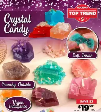 Showcase Crystal candy offer