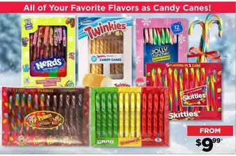 Showcase Candy canes offer