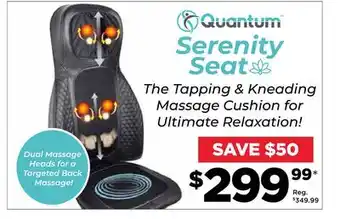 Showcase Quantum serenity seat offer