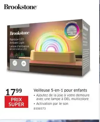 The Source Veilleuse 5-en-1 pour enfants brookstone offer