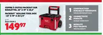 Home Hardware Pakout rolling tool box 22 x 19 x 25-12 offer
