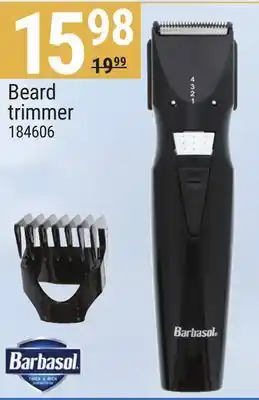 Rossy Barbasol beard trimmer offer
