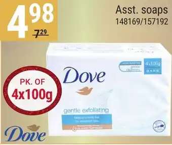 Rossy Dove asst. soaps offer
