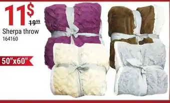 Rossy Sherpa throw offer