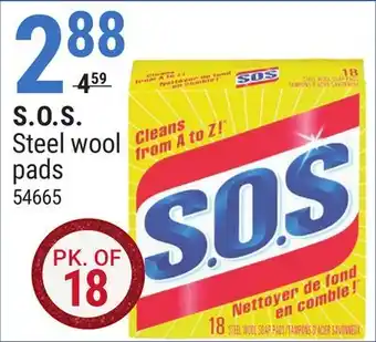 Rossy S.o.s. steel wool pads offer