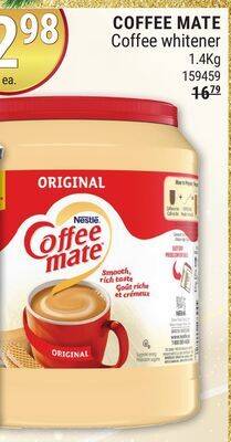 Rossy Nestlé coffee mate coffee whitener offer