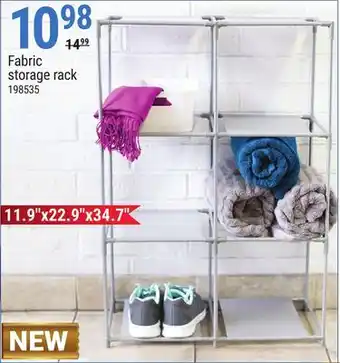 Rossy Fabric storage rack offer
