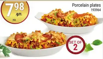 Rossy Porcelain plates offer