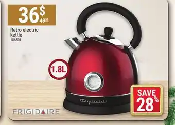 Rossy Frigidaire retro electric kettle offer