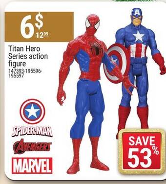 Rossy Titan hero series action figure offer