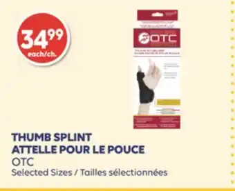 Wellwise by Shoppers Attelle pour le pouce otc offer