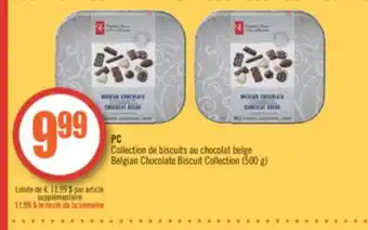 Pharmaprix Pc belgian chocolate biscuit collection offer
