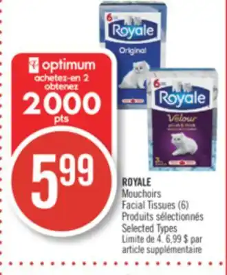 Pharmaprix Royale facial tissues offer