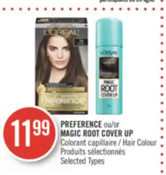 Pharmaprix Preference or magic root cover up hair colour offer