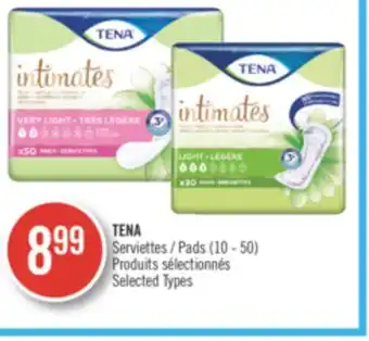 Pharmaprix Tena pads offer