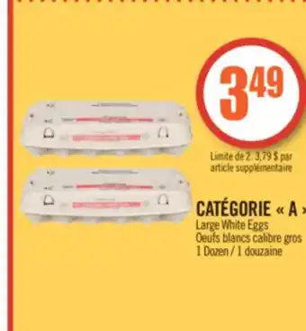 Pharmaprix Large white eggs offer