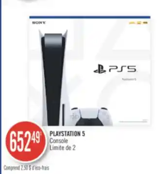 Pharmaprix Playstation 5 console offer