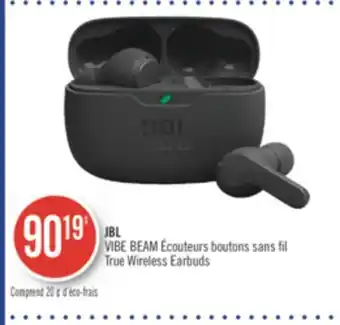 Pharmaprix Vibe beam true wireless earbuds offer