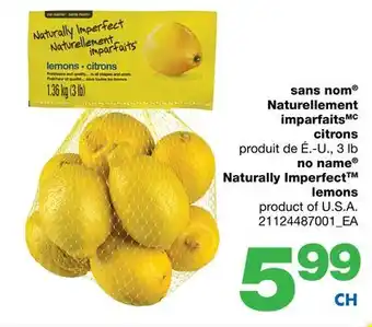 Wholesale Club Naturellement imparfaits citrons, 3 lb offer
