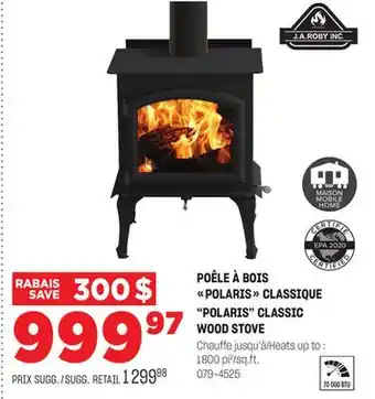 BMR Poêle à bois polaris classique offer
