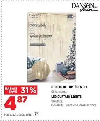 BMR Rideau de lumières del offer