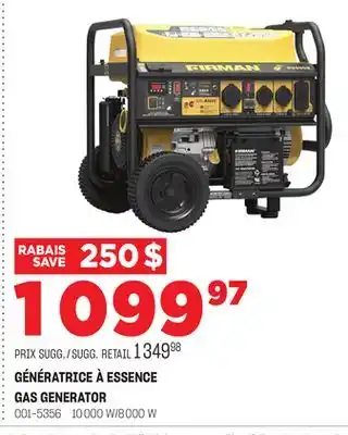 BMR Génératrice à essence offer