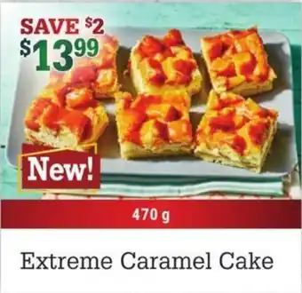 M&M Meat Shops Extreme Caramel Cake 470g offer