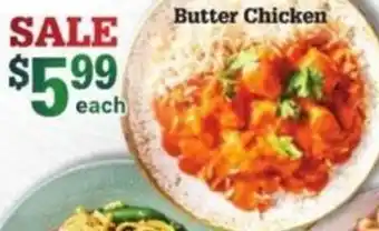 M&M Meat Shops Butter Chicken 275g-340g offer
