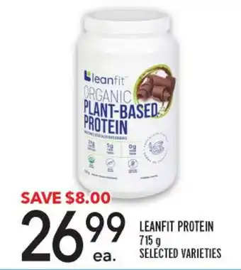 Metro LEANFIT PROTEIN 715g SELECTED VARIETIES offer