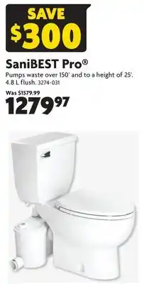 Home Hardware Sanibest pro offer