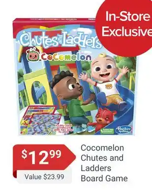 Cocomelon chutes and ladders board game